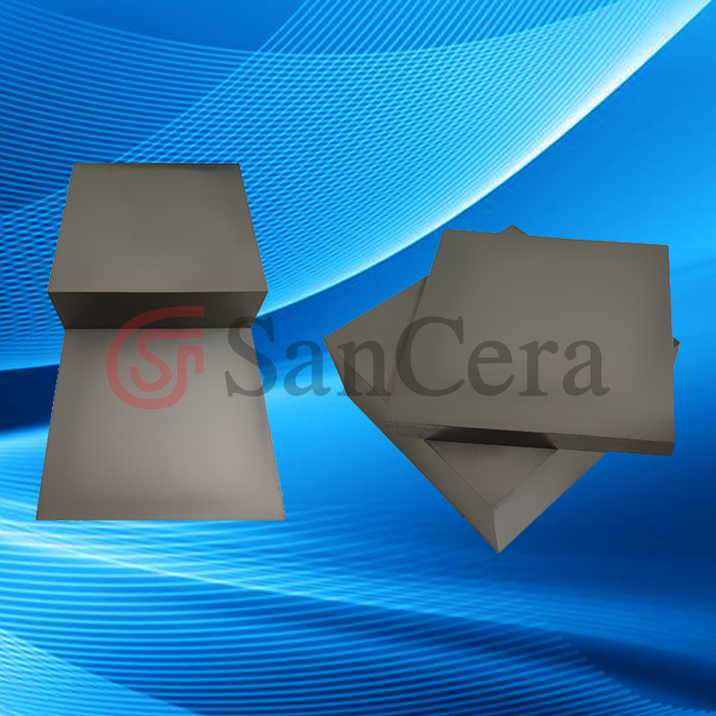 Ssic Ballistic Ceramics single Curved tiles from China Sancera